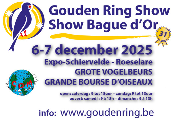 Alle verkopers zijn welkom op onze vogelbeurs